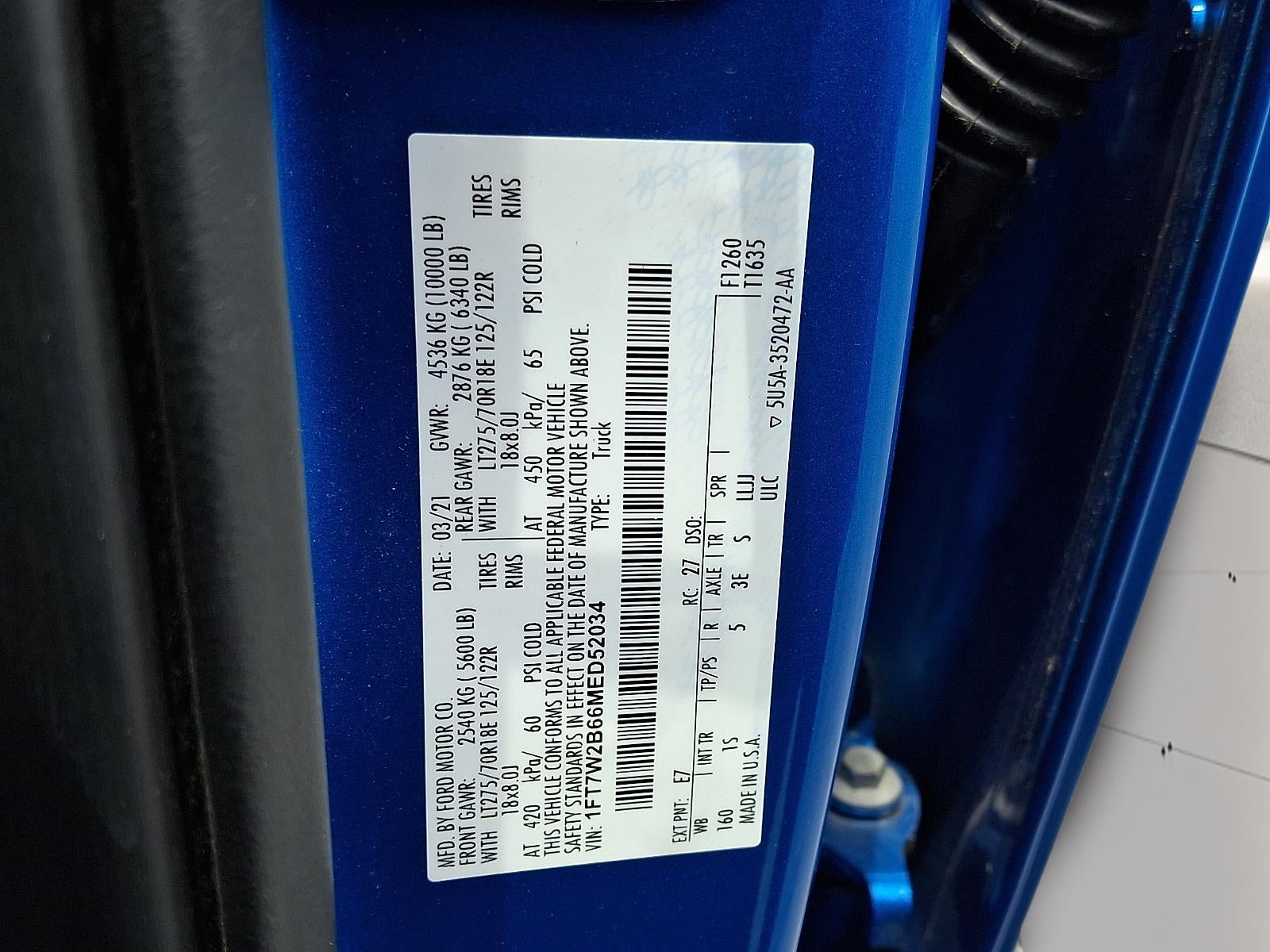 2021 Ford Super Duty F-250 SRW XL