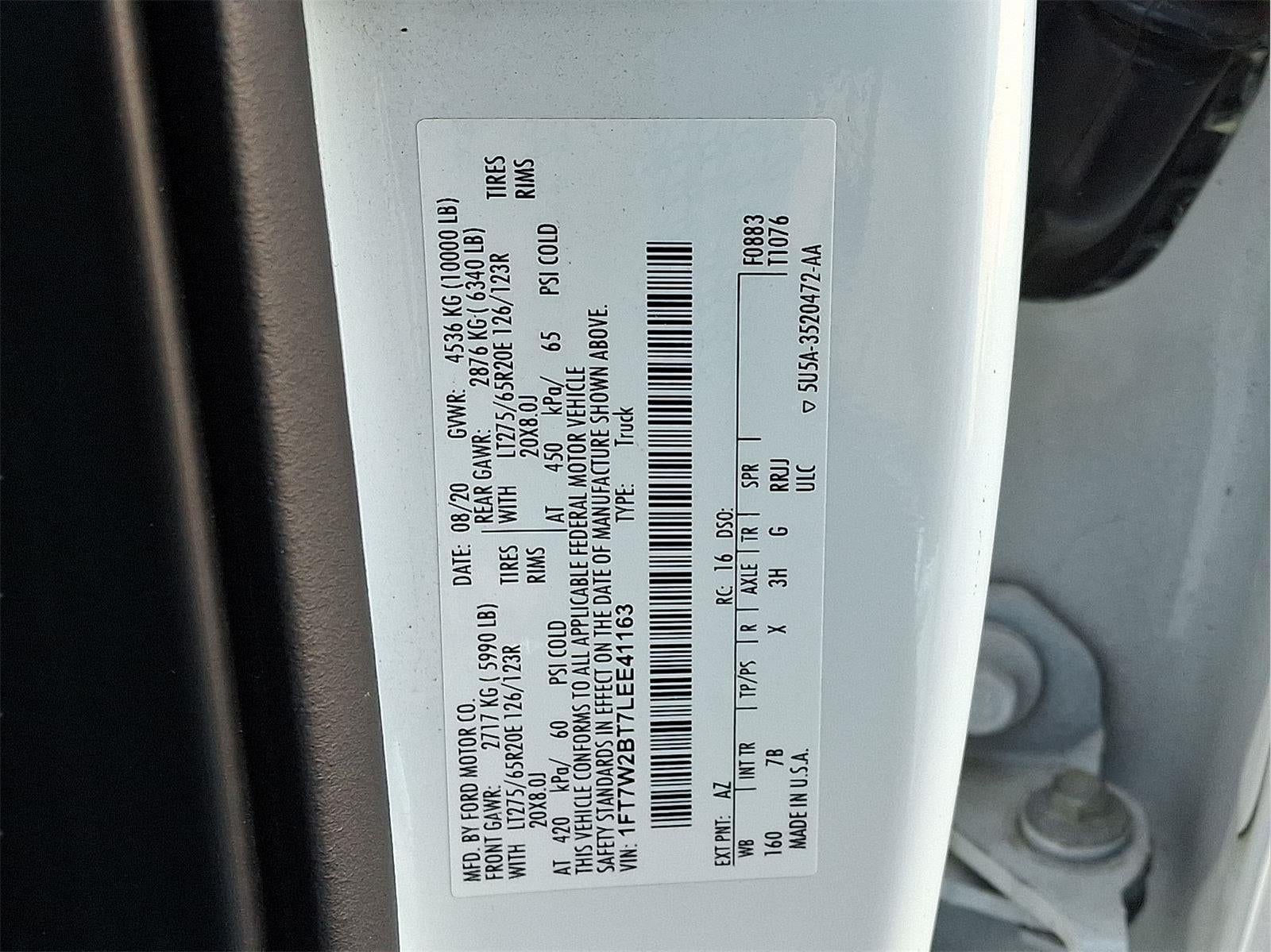 2020 Ford Super Duty F-250 Platinum