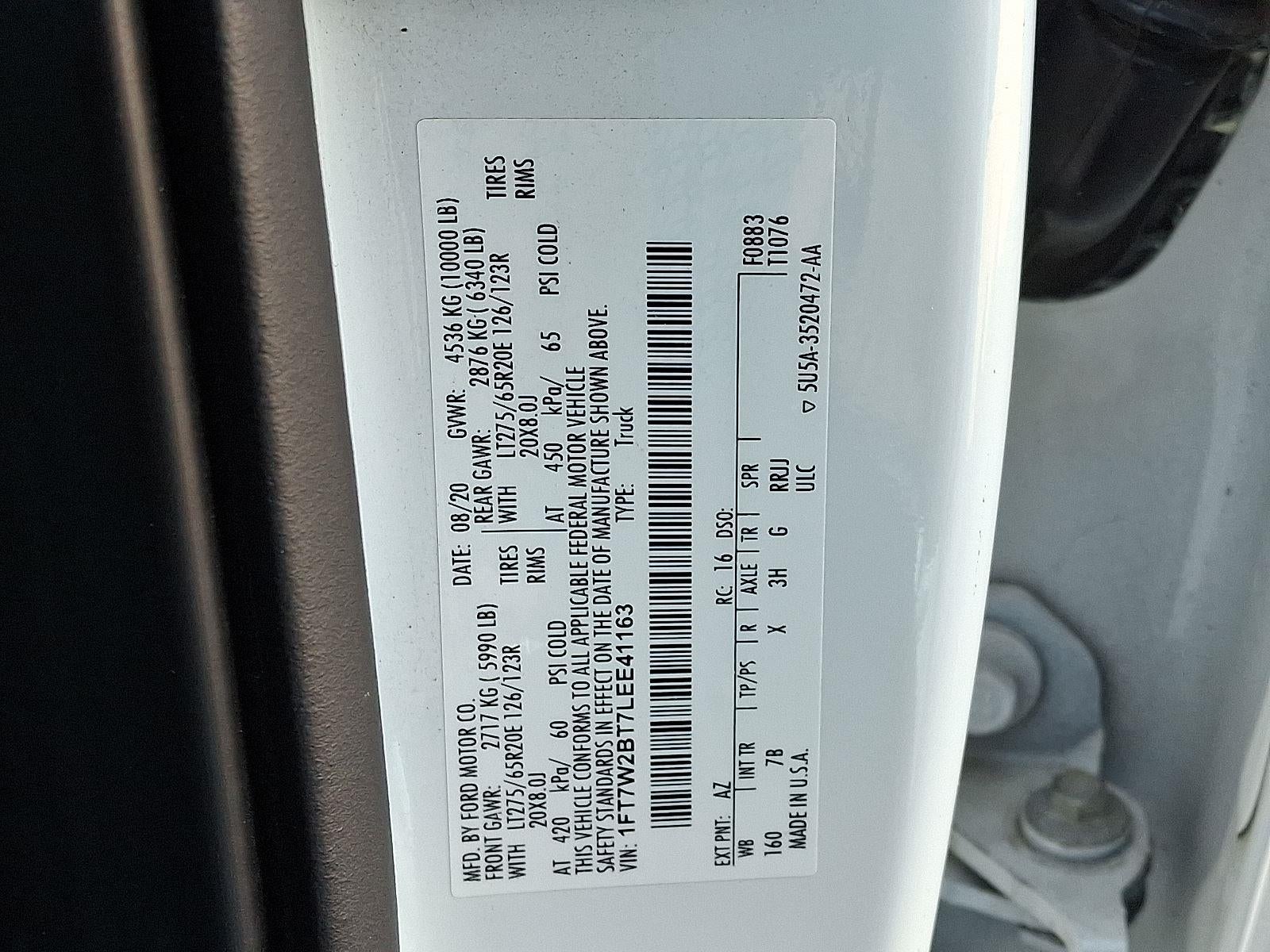 2020 Ford Super Duty F-250 Platinum