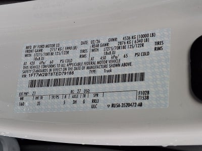 2026 Ford Super Duty F-250 SRW XLT