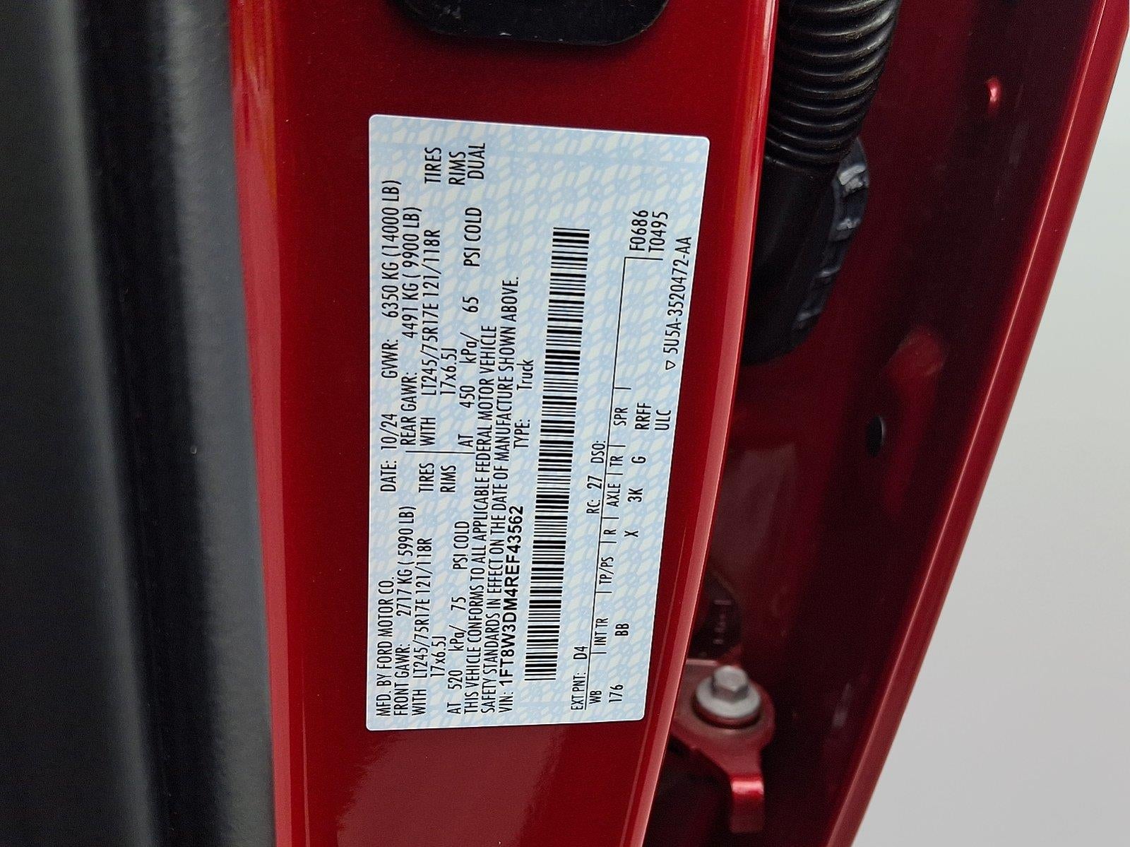 2024 Ford Super Duty F-350 Drw Platinum