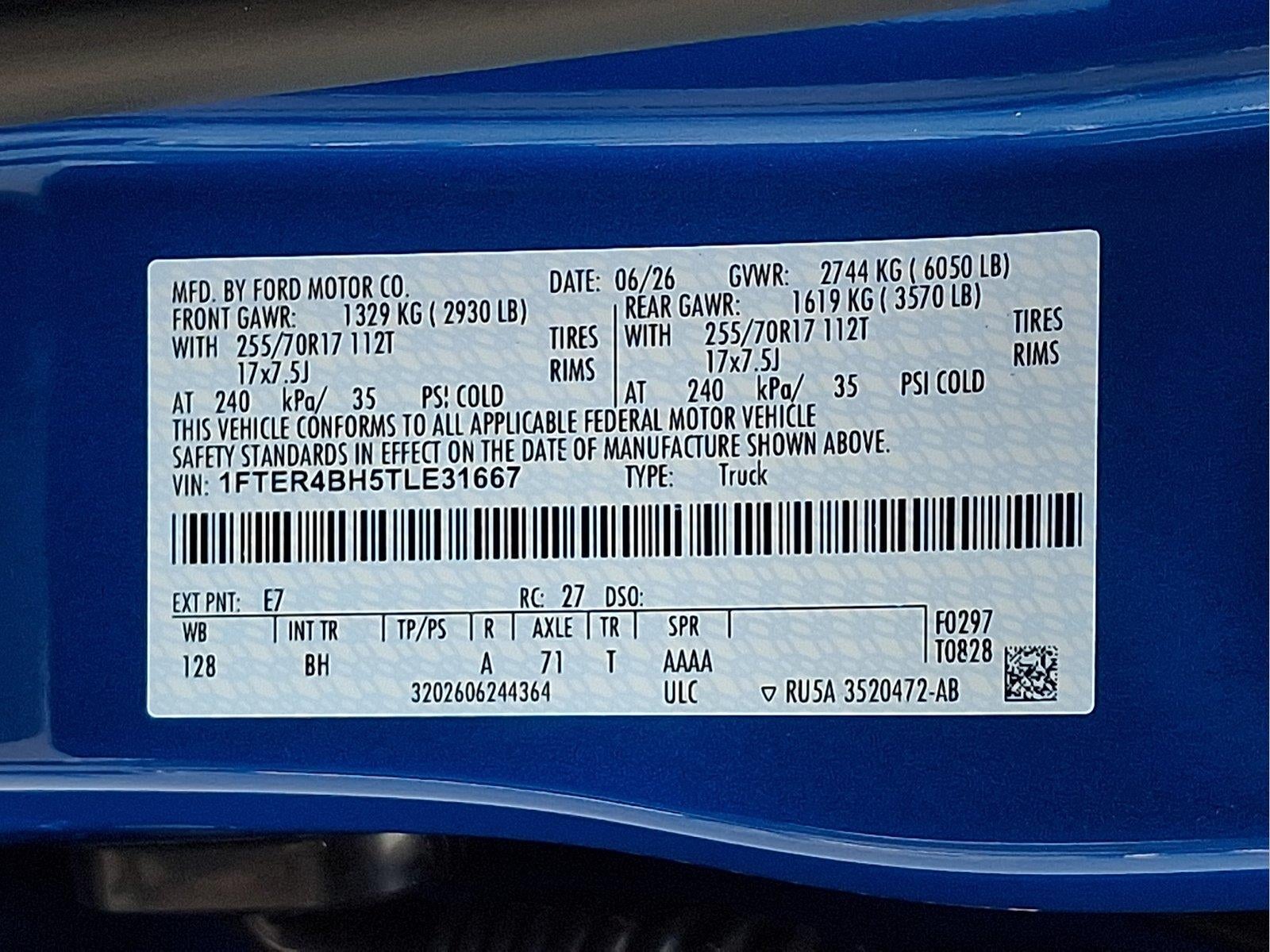 2026 Ford Ranger XL