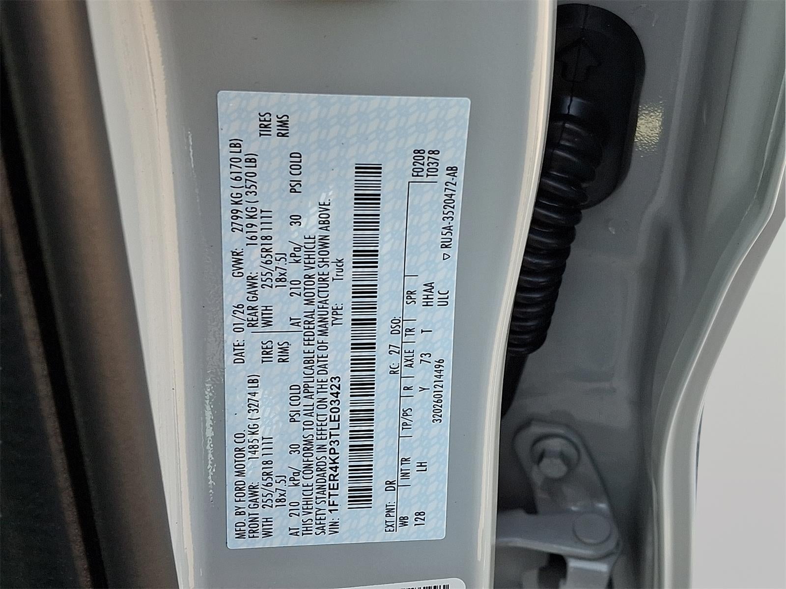 2026 Ford Ranger LARIAT