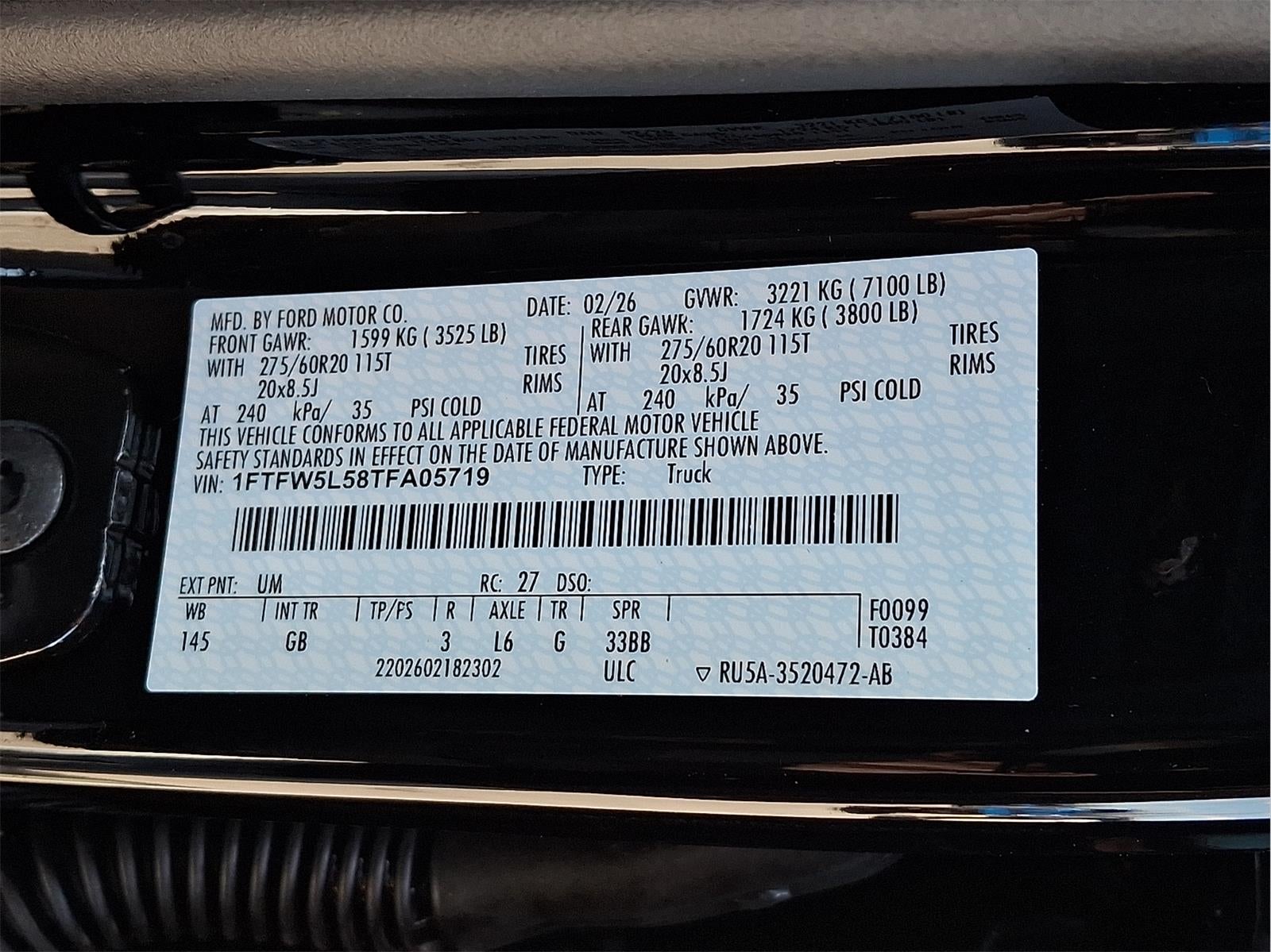 2026 Ford F-150 LARIAT