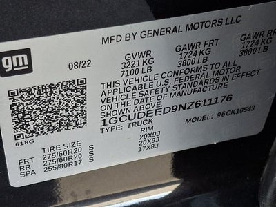 2022 Chevrolet Silverado 1500 RST