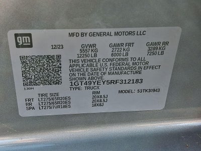 2024 GMC Sierra 3500HD Denali Ultimate