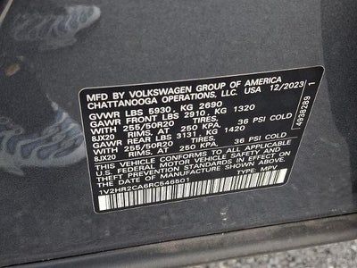 2024 Volkswagen Atlas 2.0T SE w/Technology