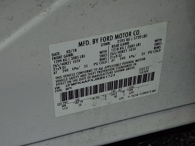 2018 Ford Edge Sport