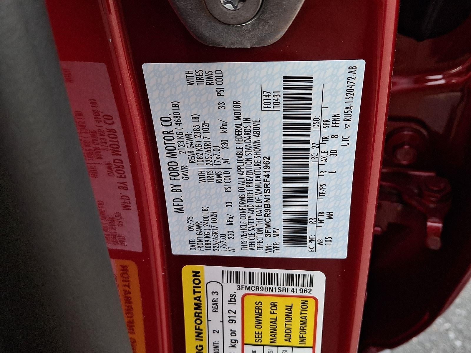 2025 Ford Bronco Sport Big Bend