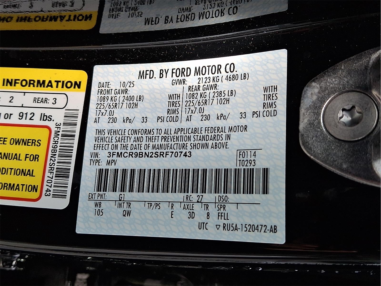 2025 Ford Bronco Sport Big Bend