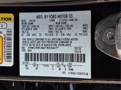 2026 Ford Bronco Sport Outer Banks
