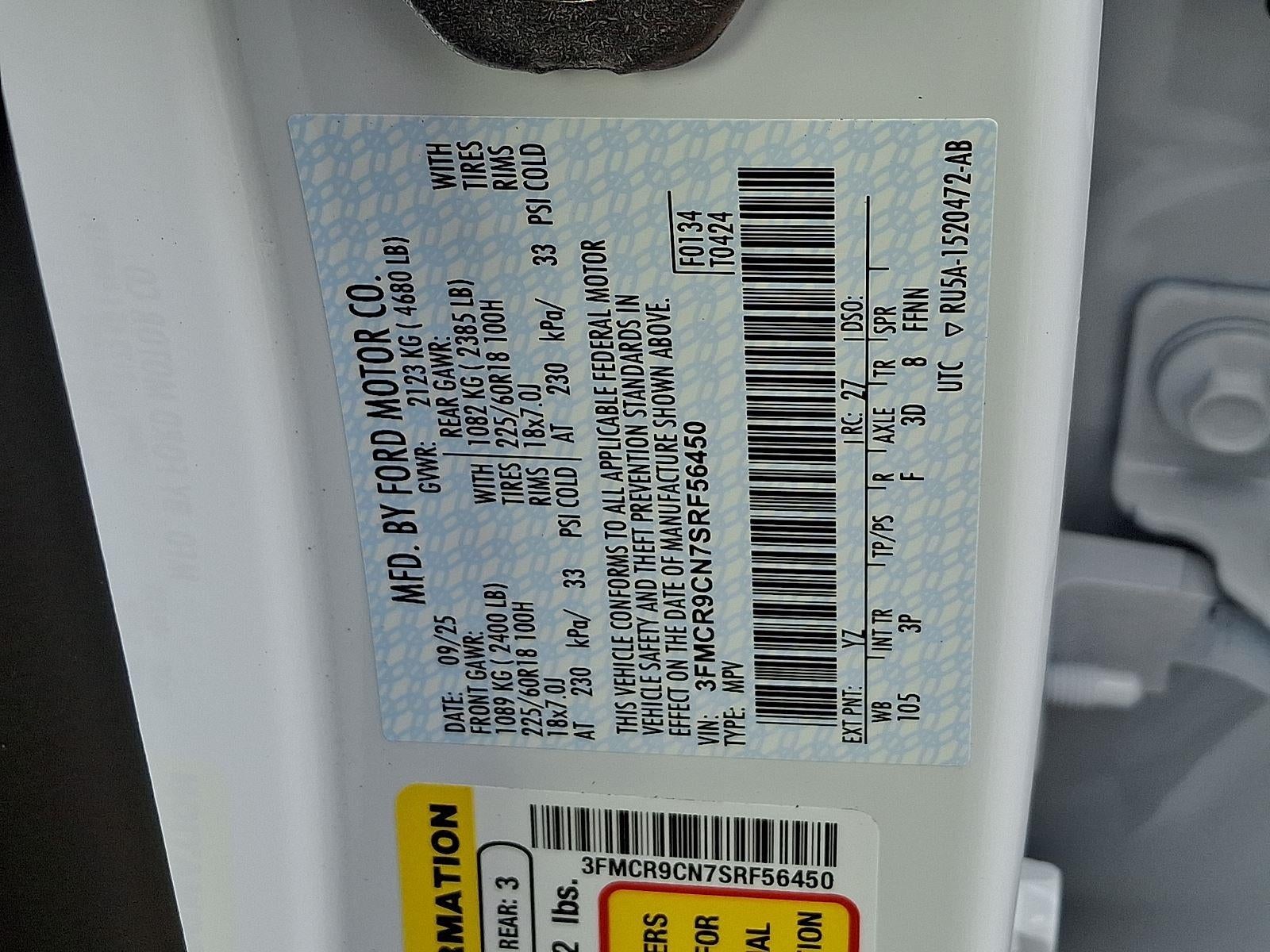 2025 Ford Bronco Sport Outer Banks