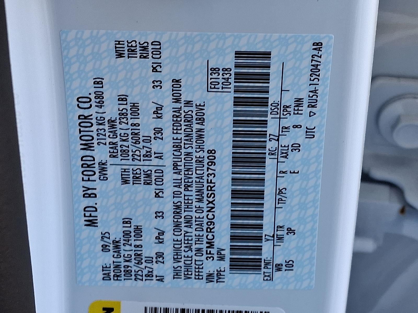 2025 Ford Bronco Sport Outer Banks