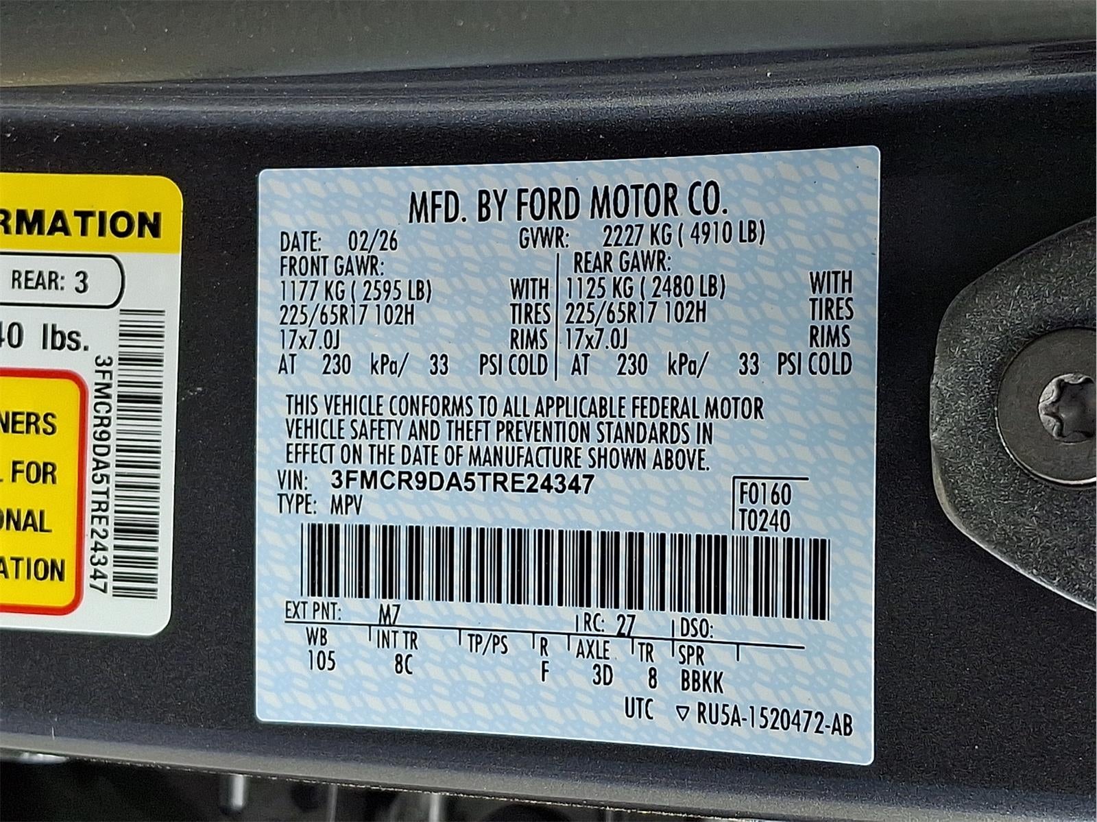 2026 Ford Bronco Sport Badlands