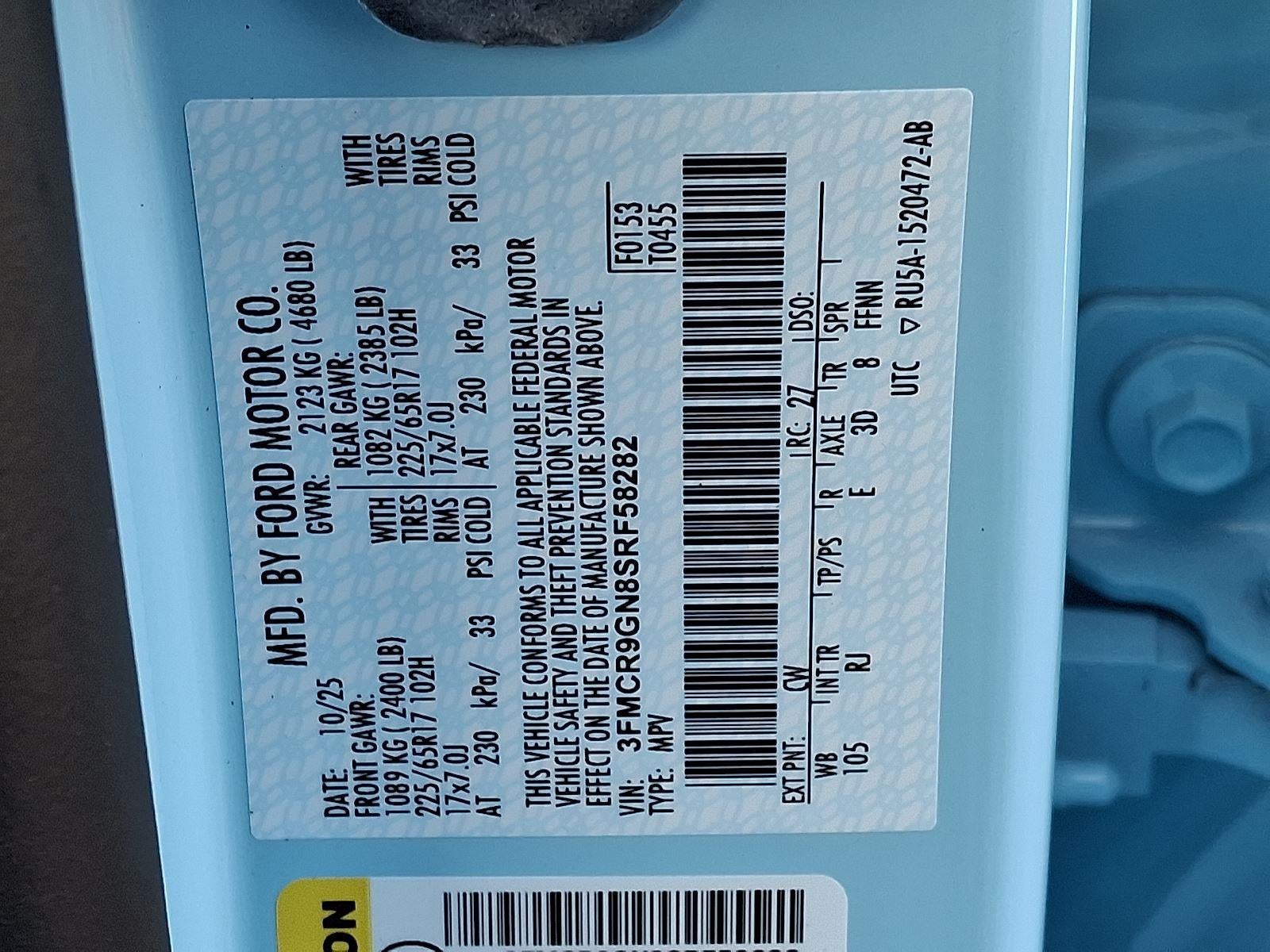 2025 Ford Bronco Sport Heritage