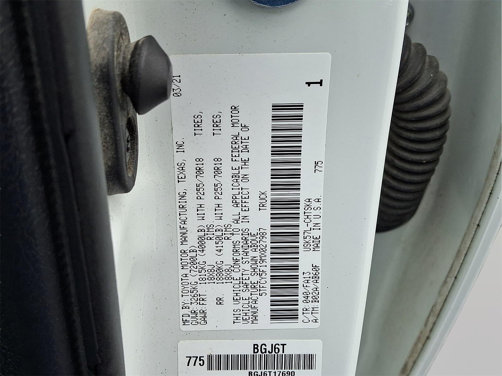 2021 Toyota Tundra SR