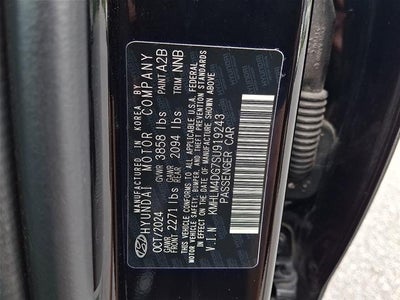 2025 Hyundai Elantra SEL Sport