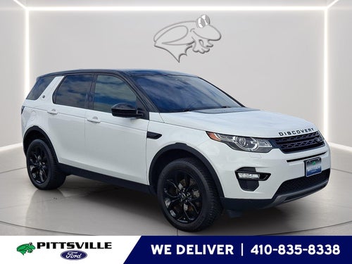 2018 Land Rover DISCOVERY SPORT HSE