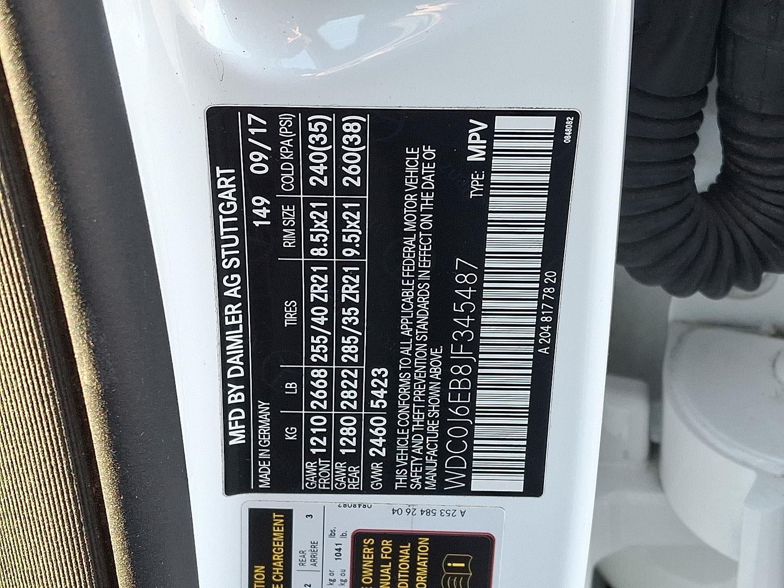 2018 Mercedes-Benz GLC AMG® GLC 43