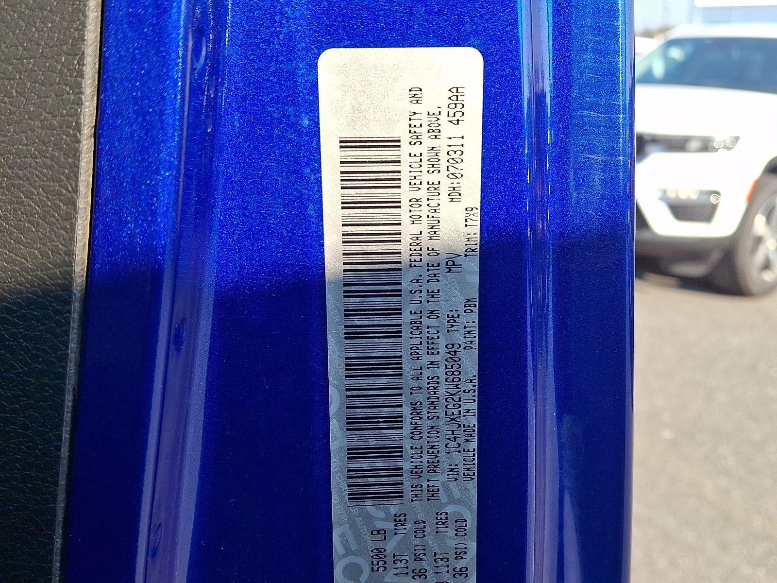 2019 Jeep Wrangler Unlimited Sahara