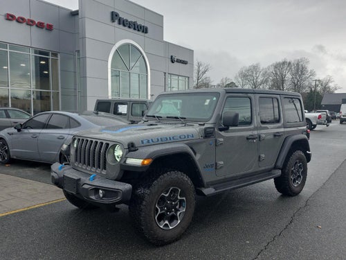 2022 Jeep WRANGLER UNLIMITED 4XE RUBICON