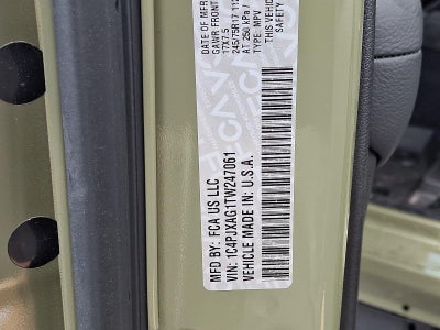 2026 Jeep Wrangler Sport