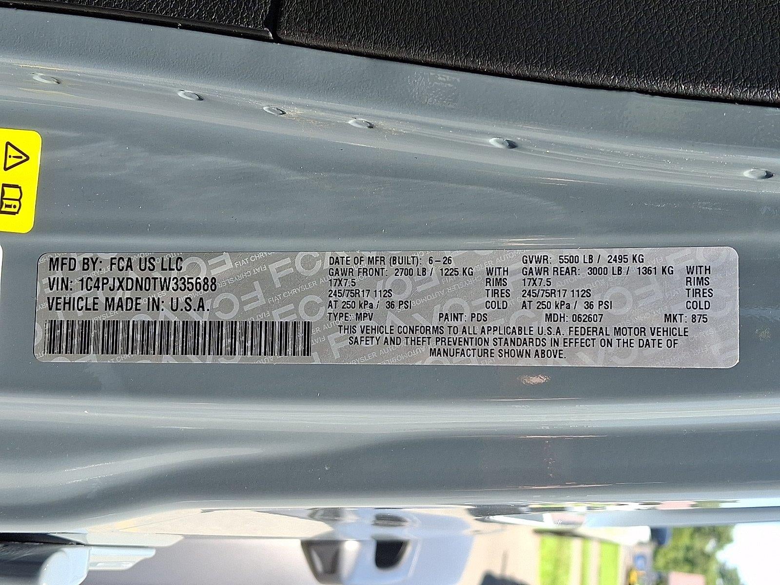2026 Jeep Wrangler Sport S