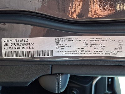 2025 Jeep Grand Cherokee Laredo X