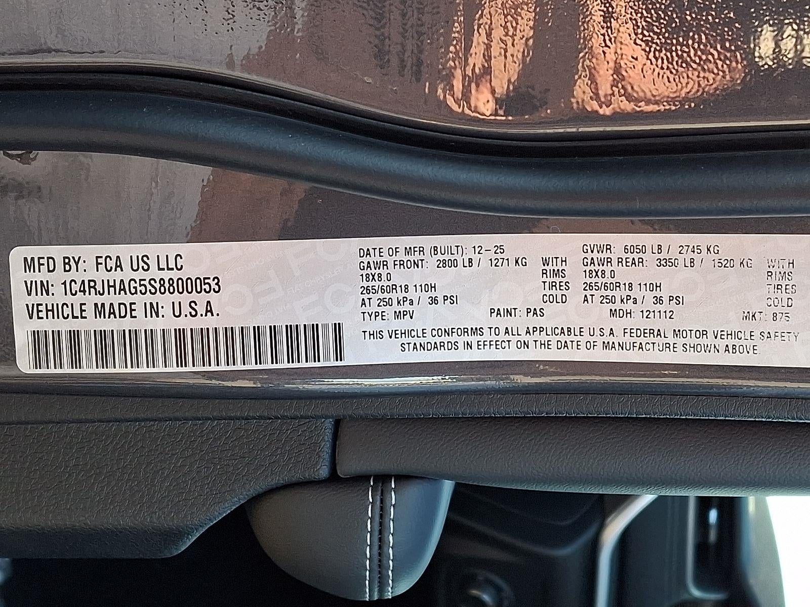 2025 Jeep Grand Cherokee Laredo X