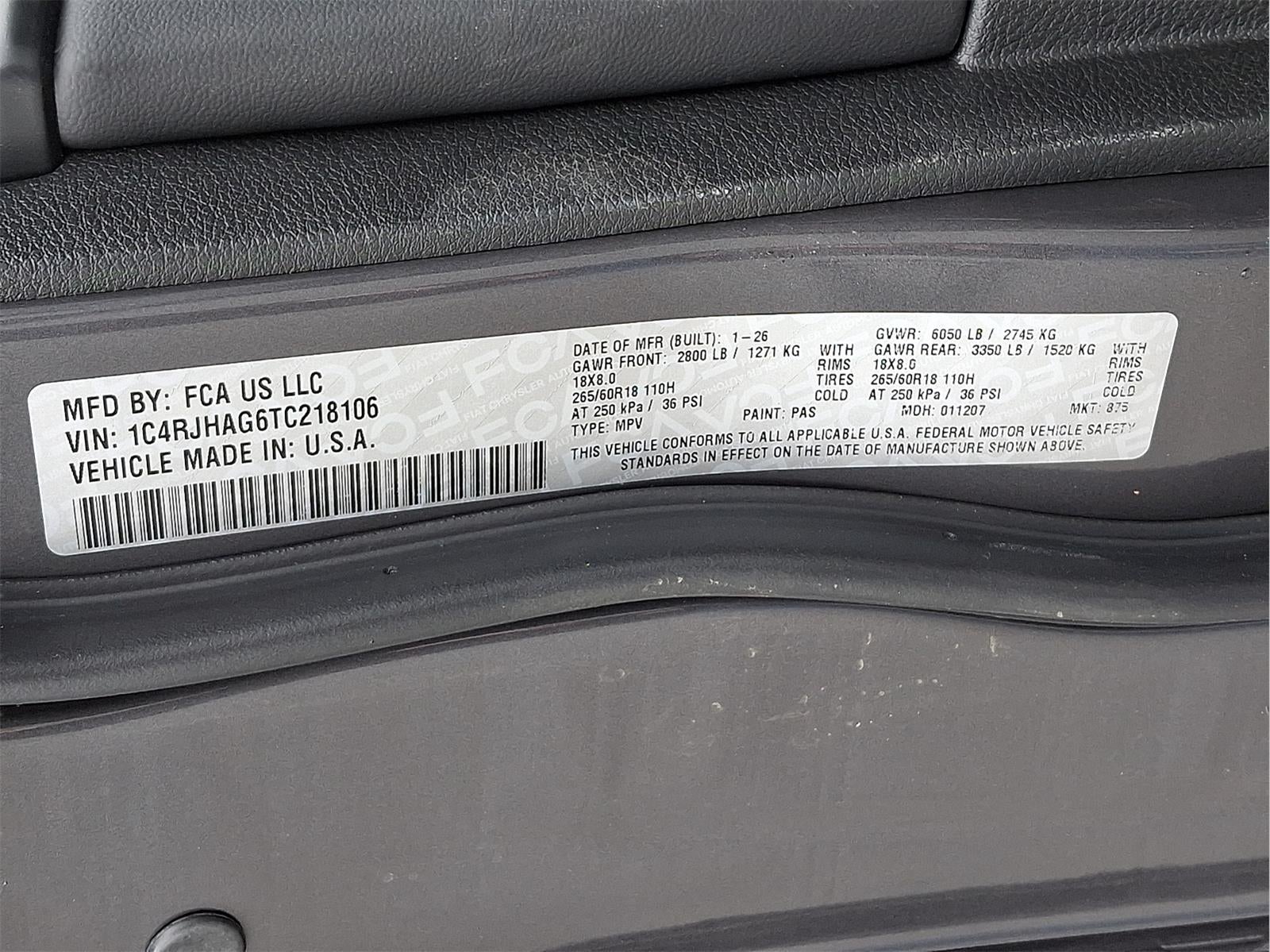 2026 Jeep Grand Cherokee Laredo X