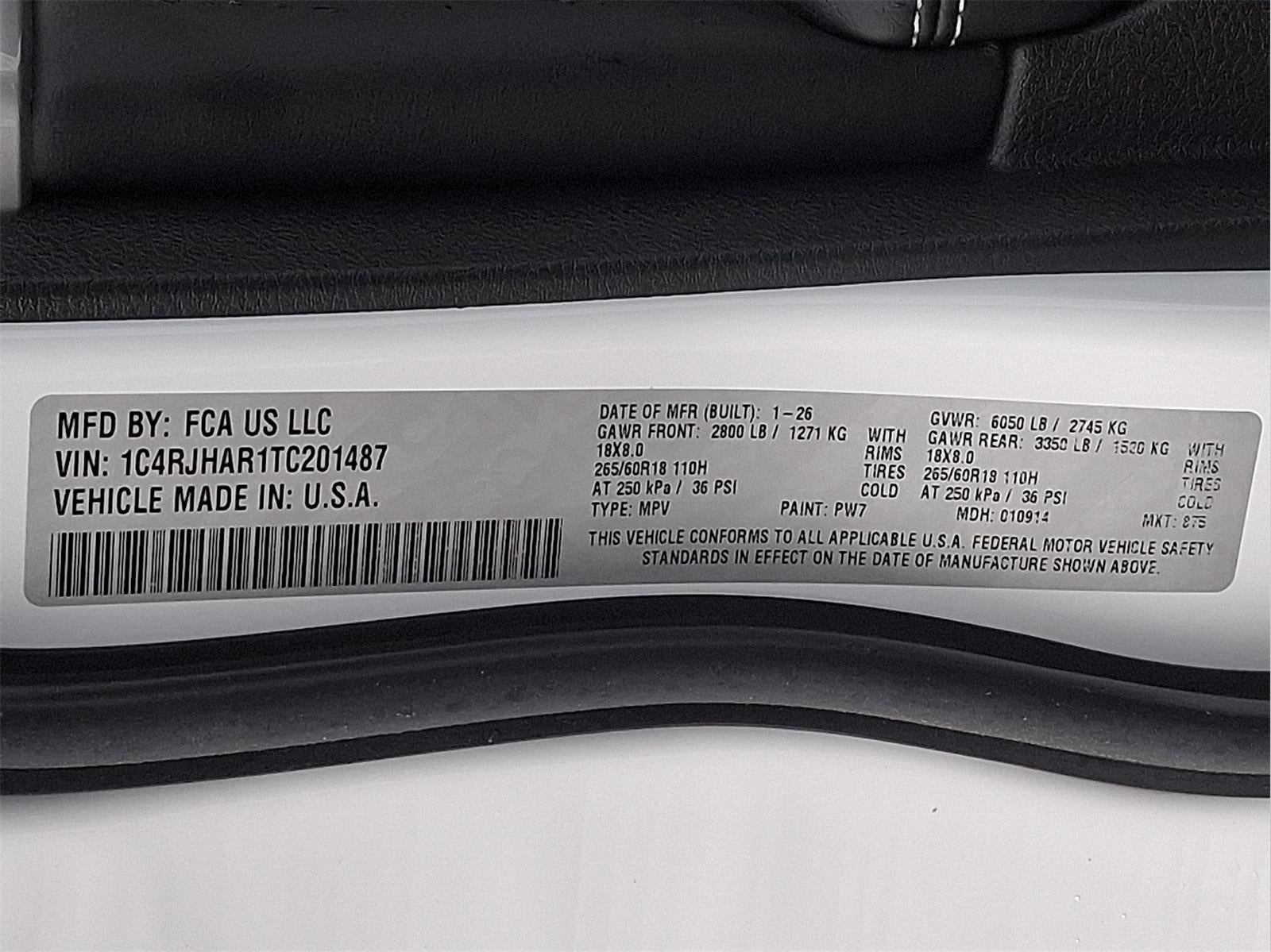 2026 Jeep Grand Cherokee Laredo Altitude