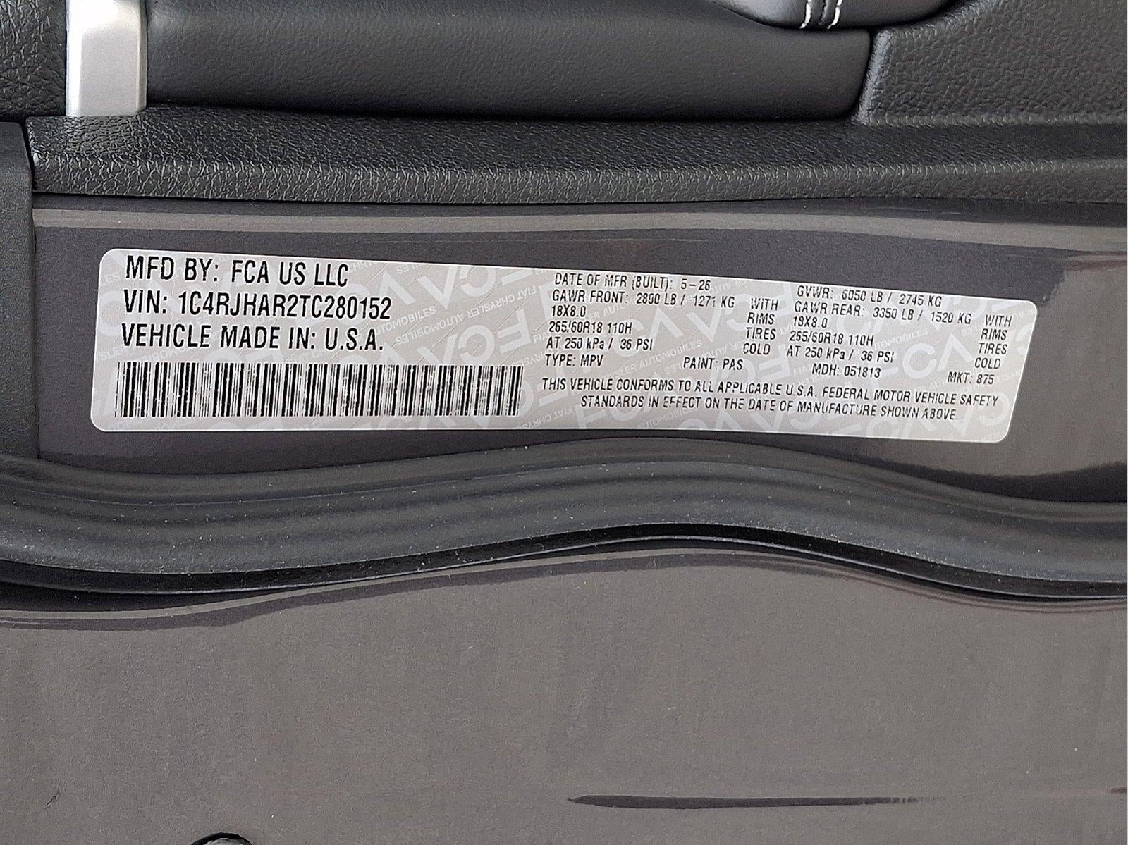 2026 Jeep Grand Cherokee Laredo Altitude