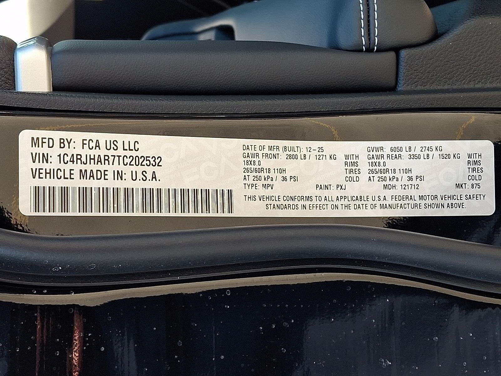 2026 Jeep Grand Cherokee Laredo Altitude