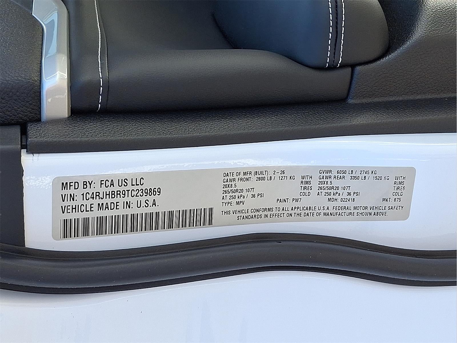 2026 Jeep Grand Cherokee Limited Reserve