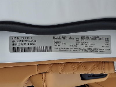 2026 Jeep Grand Cherokee Summit