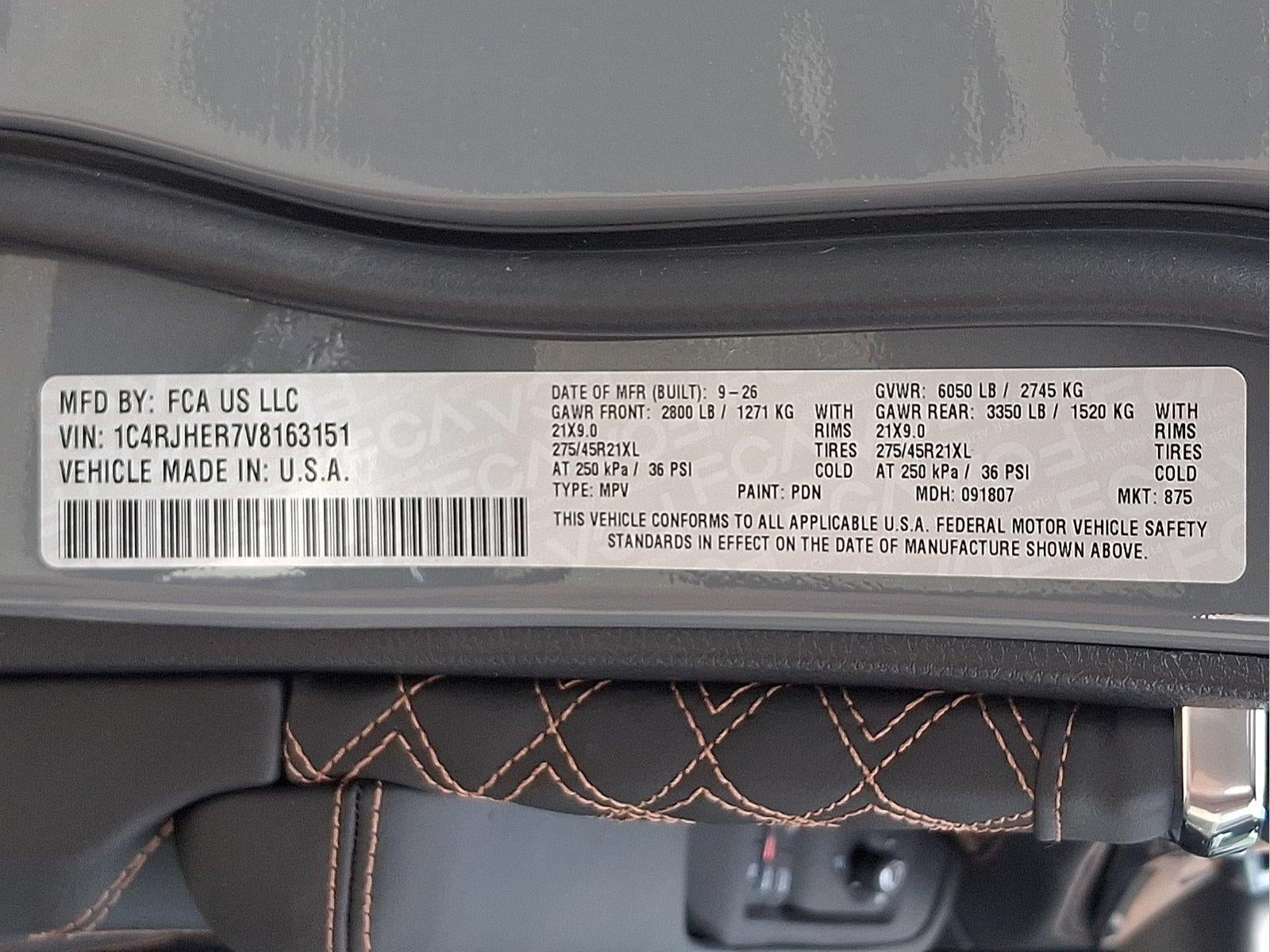 2027 Jeep Grand Cherokee Summit