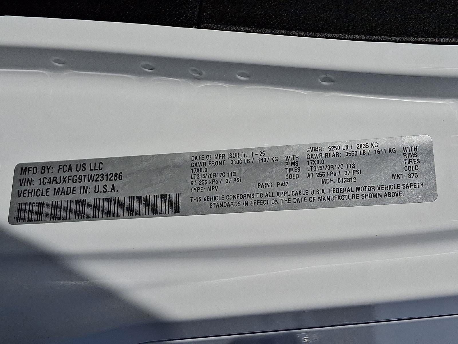 2026 Jeep Wrangler Rubicon X