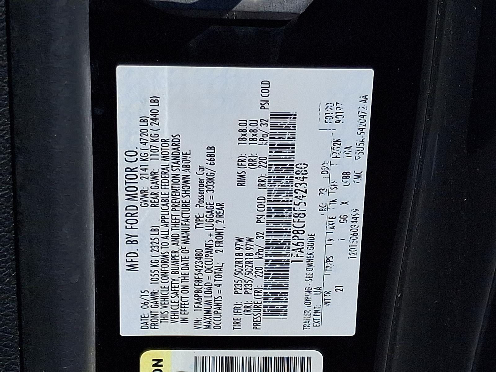 2015 Ford Mustang GT