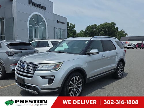 2018 Ford Explorer Platinum