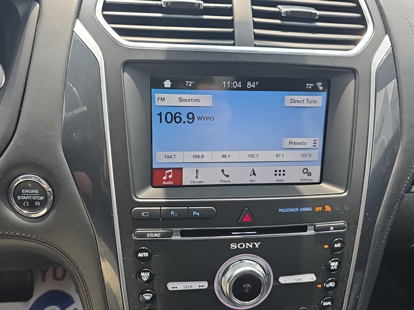 2018 Ford Explorer Platinum