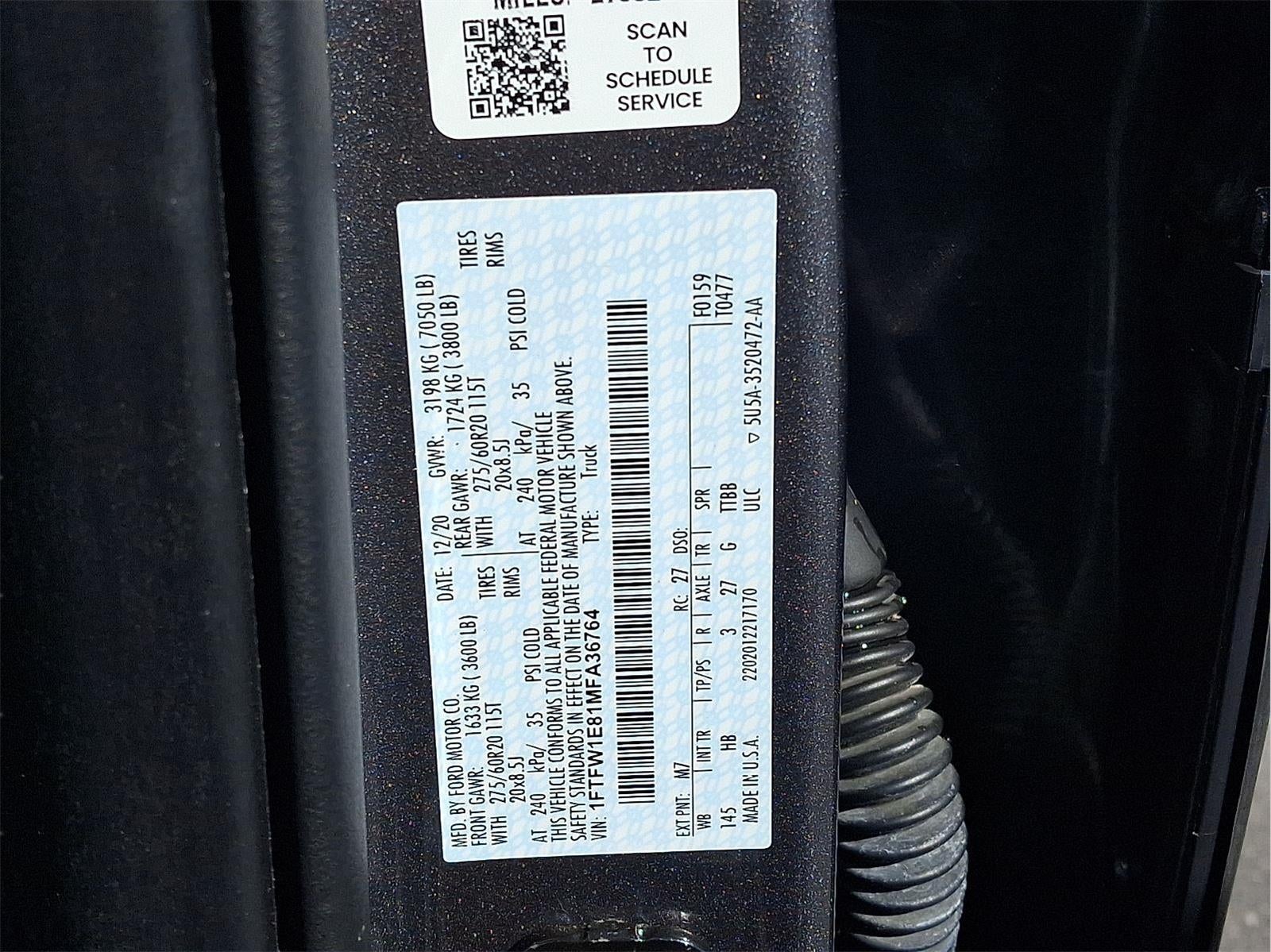 2021 Ford F-150 LARIAT