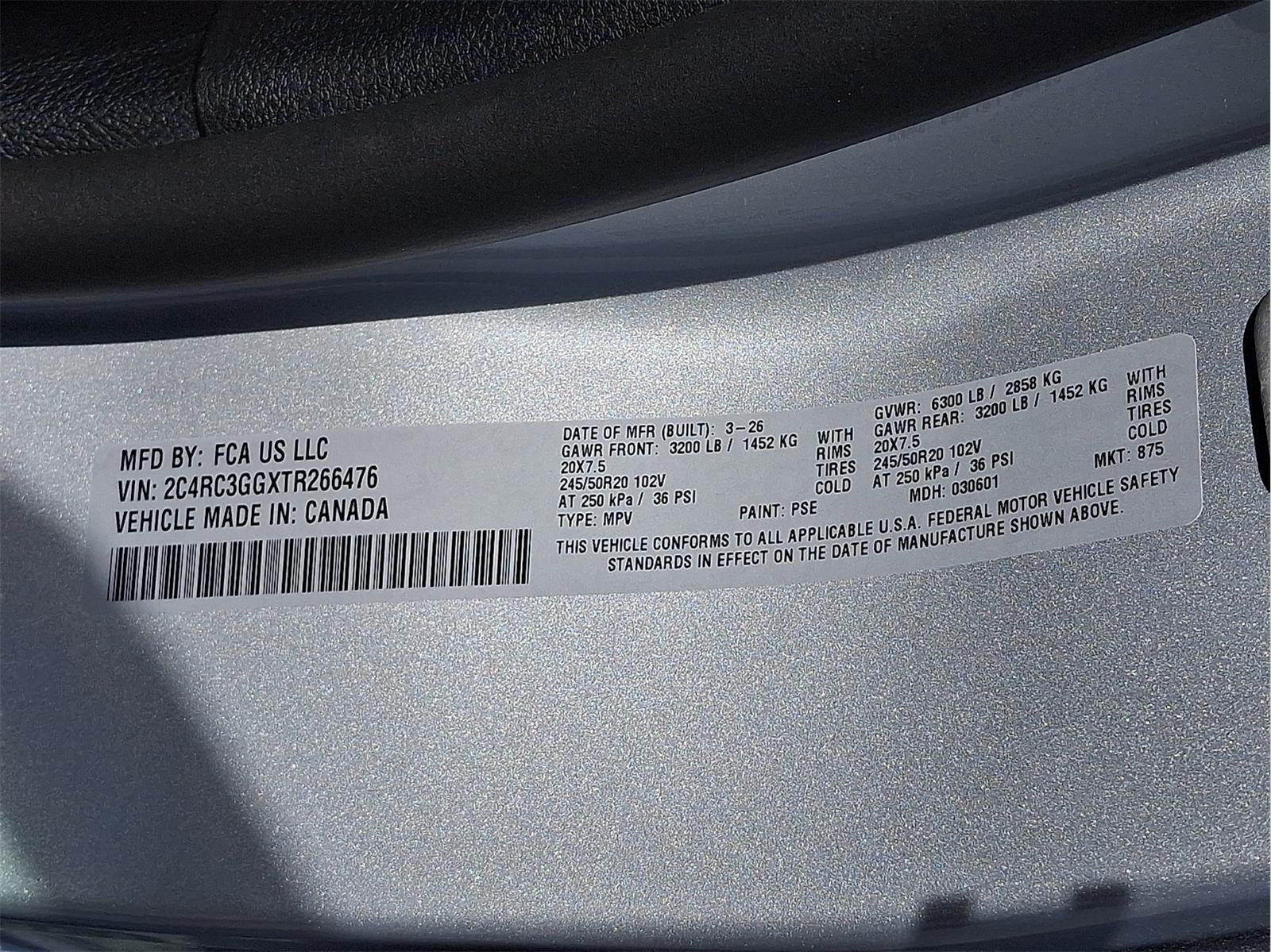 2026 Chrysler Pacifica Limited