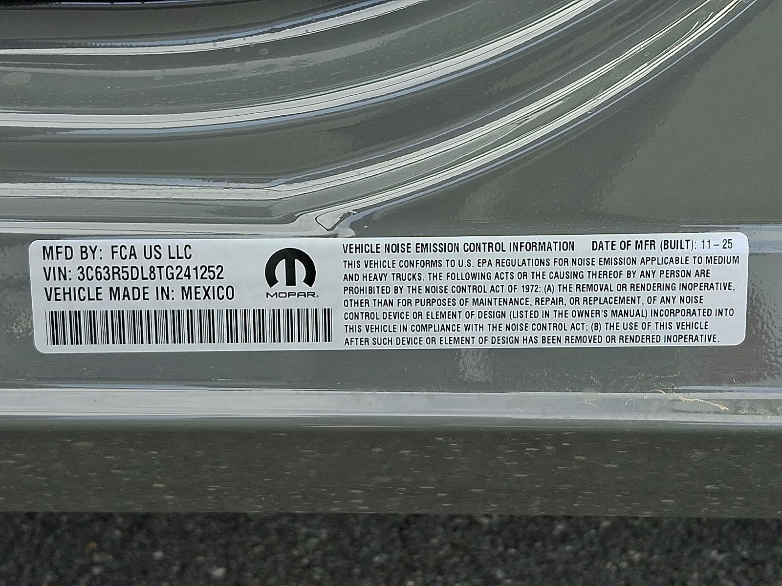 2026 RAM 2500 Big Horn