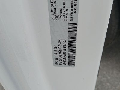 2024 RAM ProMaster Cargo Van Tradesman