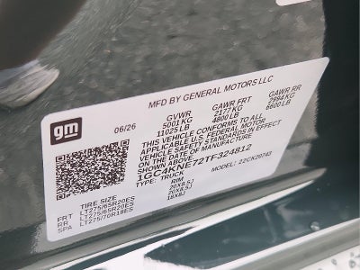2026 Chevrolet Silverado 2500 HD LT