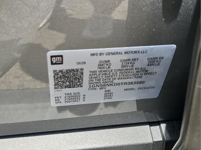 2026 Chevrolet Tahoe LT