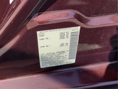 2023 Nissan Altima 2.5 SV