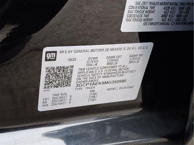 2021 Chevrolet Silverado 1500 WT