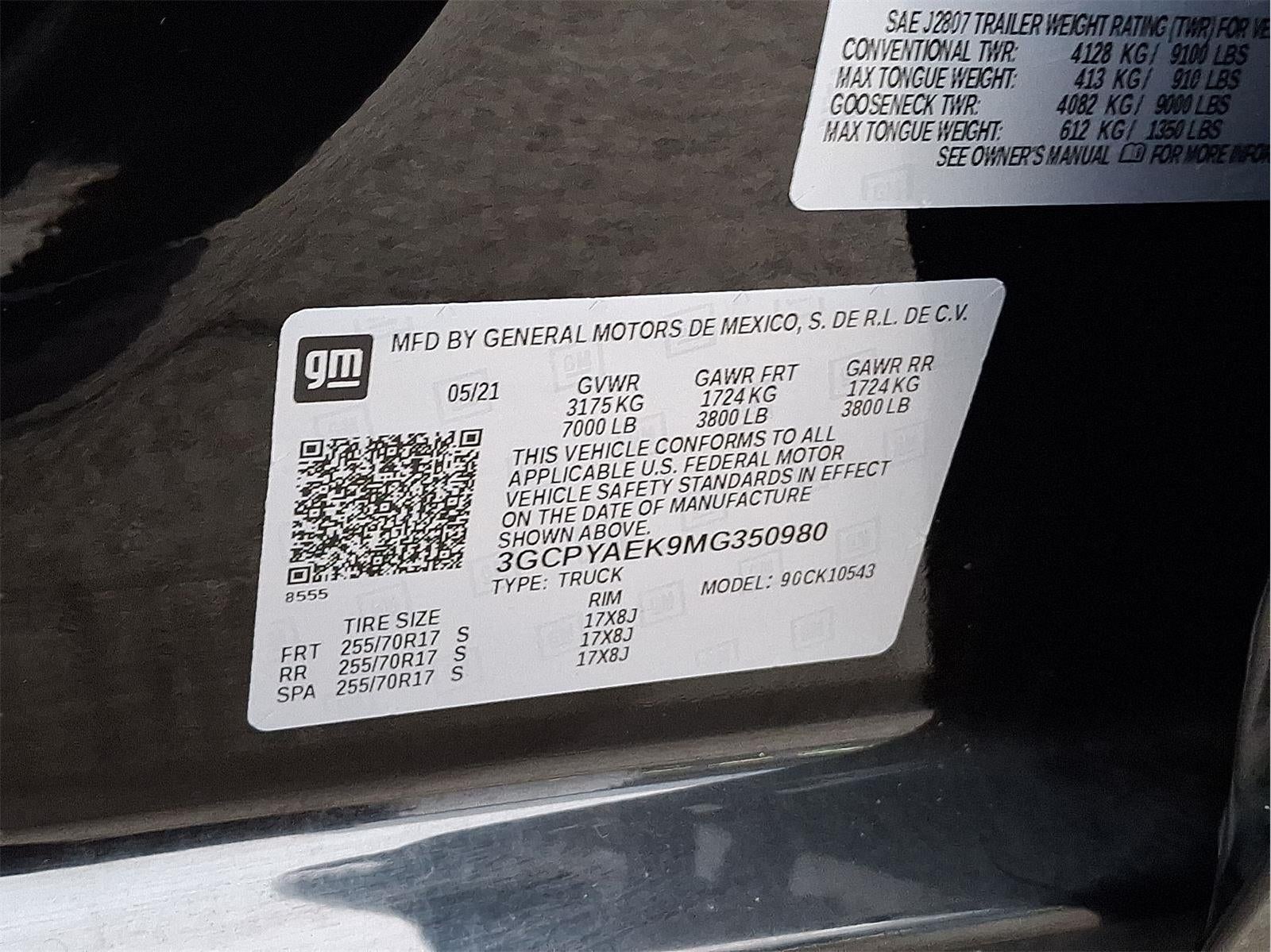 2021 Chevrolet Silverado 1500 WT