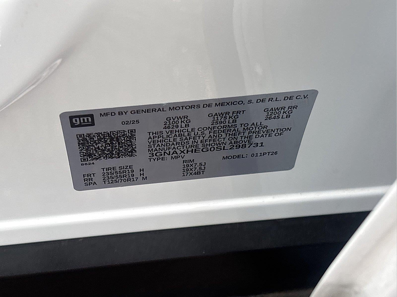 2025 Chevrolet Equinox LT